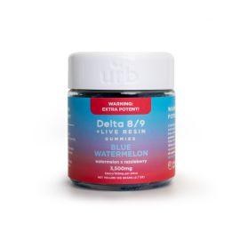 Urb Delta 8 + Delta 9 THC Gummies- 35PK, Blue Watermelon, 3500 mg