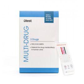 Utest Multi Panel Drug Test, All in One, 3 PANEL