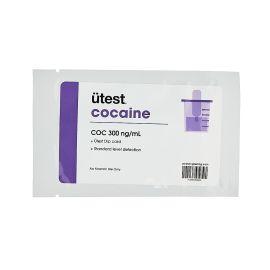 Utest Single Panel Drug Screen, Cocaine, 300 ng/mL