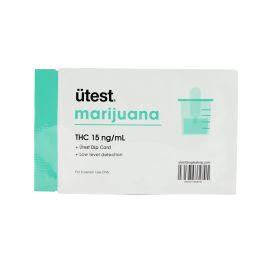 Utest Single Panel Drug Screen, Marijuana, 15 ng/mL