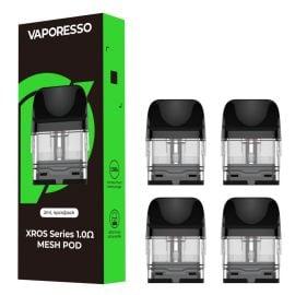 Vaporesso XROS Replacement Pods- 4PK, 1.0 ohm, 2 mL