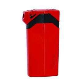 Vector GUARDIAN Single Jet Double Ignition Torch, Red Lacquer