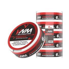 VNM Nicotine Pouches- 20PK (5CT), Cinnamon, 120 mg