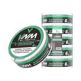 VNM Nicotine Pouches- 20PK (5CT), Wintergreen, 120 mg