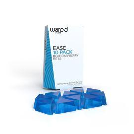 WARPD LABS D9 Warpd Bites Gummies- 10PK, Ease (Blue Raspberry), 500mg