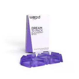 WARPD LABS D9 Warpd Bites Gummies- 10PK, Dream (Blackberry), 500mg