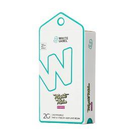 White Label All-In-One THCV + THCP Disposable (5CT), Majestic Melon (Hybrid), 2 g