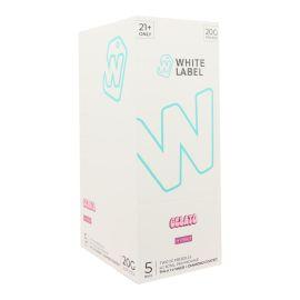 White Label THCA Diamond Coated Preroll- 2PK (5CT), Gelato (Hybrid), 4 g