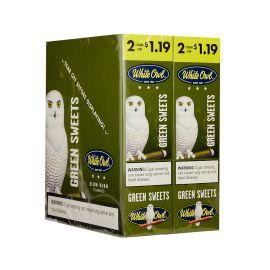 White Owl Pre-Priced Cigarillos- 2PK (30CT), 2/$1.19, Green Sweets