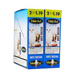 White Owl Pre-Priced Cigarillos- 2PK (30CT), 2/$1.19, White Russian