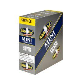 White Owl $1.29 Mini Cigarillos- 3PK (15CT), Silver