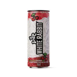 White Rabbit Energy Kratom Seltzer, Cherry Bomb, 12 oz