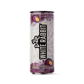 White Rabbit Energy Kratom Seltzer, Passionfruit, 12 oz