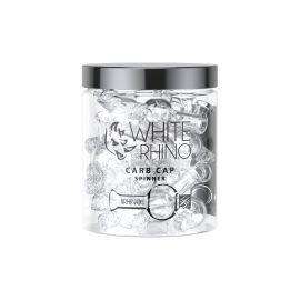 White Rhino Glass Carb Cap (15CT), Spinner
