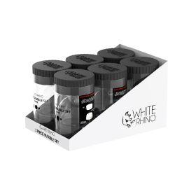 White Rhino Terp Slurper 4pc Marble Set (6CT), Clear