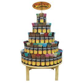 Wild Berry Incense Round Display (90CT), Assorted