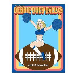 Wood Rocket Adult Coloring Book, Debbie Does Dallas
