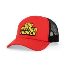 Wood Rocket Trucker Hat, Bad Mother Fucker