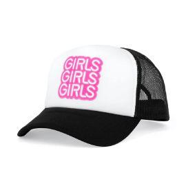 Wood Rocket Trucker Hat, Girls Girls Girls