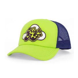 Wood Rocket Trucker Hat, High Af