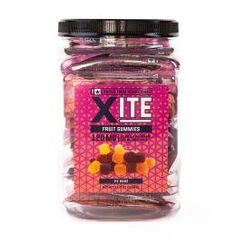 XITE Edibles D9 + CBD Assorted Fruit Gummies- 2PK (25CT), Assorted, 120 mg