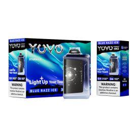 YOVO Starwalk 40K Disposable (5CT), Blue Razz Ice, 5%