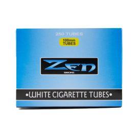 Zen Filter Tipped Tubes, White, 100 mm