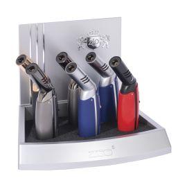 ZiCO Torch Display ZD59 (6CT), Assorted, Single Jet