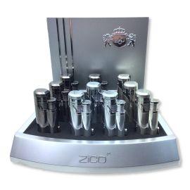 ZiCO Torch W/Punch ZD22 (10CT), Assorted, Double Jet
