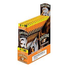 Zig Zag 3/.99 Cigarillos- 3PK (15CT), Peach
