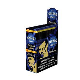 Zig Zag Cigar Wraps- 2PK (25CT), Blueberry