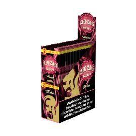 Zig Zag Cigar Wraps- 2PK (25CT), Melon