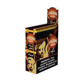 Zig Zag Cigar Wraps- 2PK (25CT), Peach