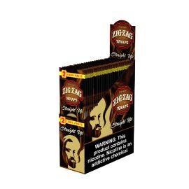 Zig Zag Cigar Wraps- 2PK (25CT), Straight Up