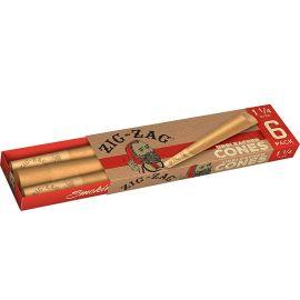 Zig Zag Cones, Unbleached, 1.25 in