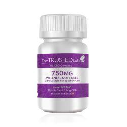 The Trusted Lab CBD Extra Strength Full Spectrum Softgels- 30PK, 750mg