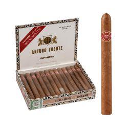 Arturo Fuente Curly Head Deluxe Cigar Box (25CT), Natural, 6.5X43