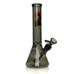 Cheech & Chong Glass Stoners In Space Beaker Base Water Pipe, 10IN