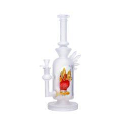 Cheech Crystal Stacked Water Pipe, 12in