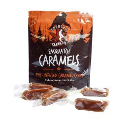 Country Cannabis Sasquatch Caramel Chews- 5PK, 50 mg