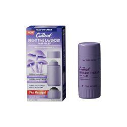 Cutleaf Roll-On Gel with Massager, Night Time Lavender, 4000MG