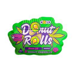 dozo Donut Exotic Indoor THCA Live Resin Prerolls- 2PK