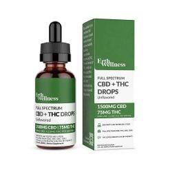 Erth Wellness Full Spectrum CBD + THC Drops