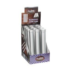 Fujima 3 Size Aluminum Cigar Tube (12CT), 48/54/60 Gauge