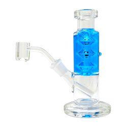Glycerin Filled Straight Water Pipe with Banger