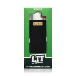 Hemper LIT Lighter Shape 510 Thread Vape Battery
