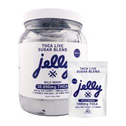 Jelly THCA Live Sugar Blend Gummies Jar- 5PK (30CT)