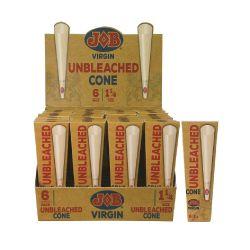 Job Virgin Unbleached Cones (32CT)