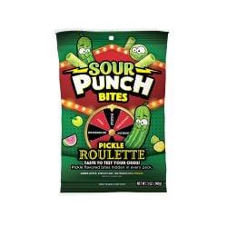 Licorice Sour Punch Bites, Pickle Roulette, 5 oz