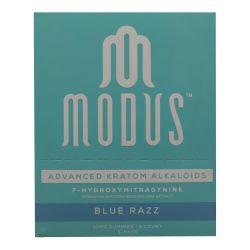 Modus 7-Hydroxy Kratom Gummies- 5PK (5CT), Blue Razz, 50 mg